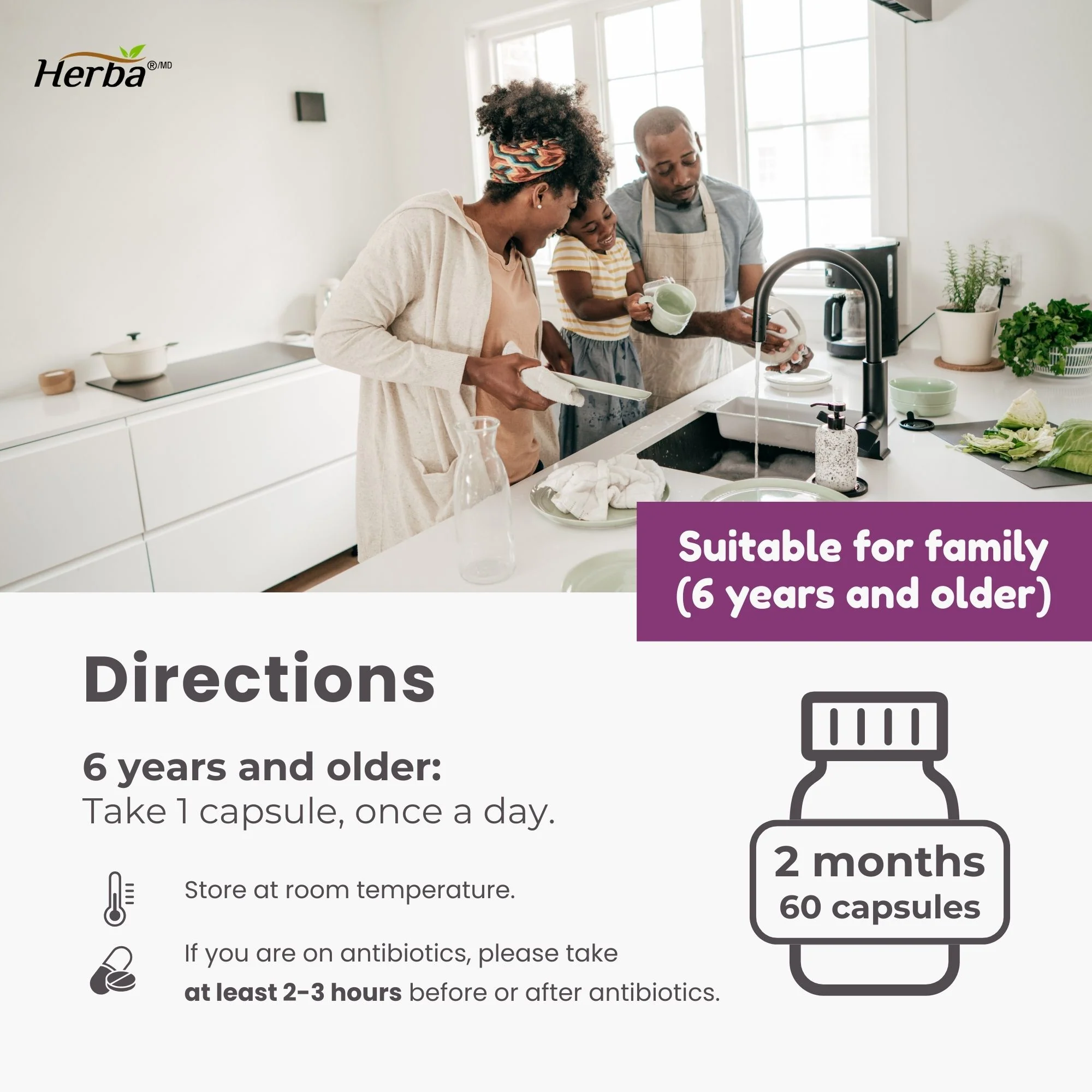 Lactobacillus Complex 25B CFU - 60 DR Capsules | 6 in 1 Lactobacillus and Bifidobacterium | Made in Canada - Image 8