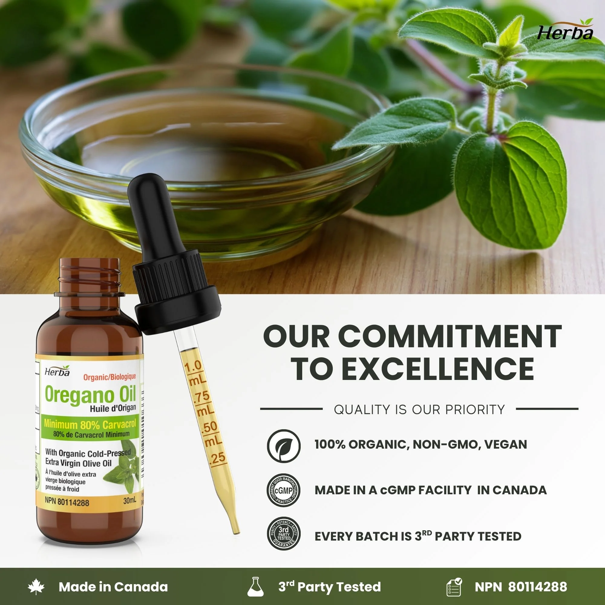 Organic Oregano Oil Drops - 30mL - Image 8