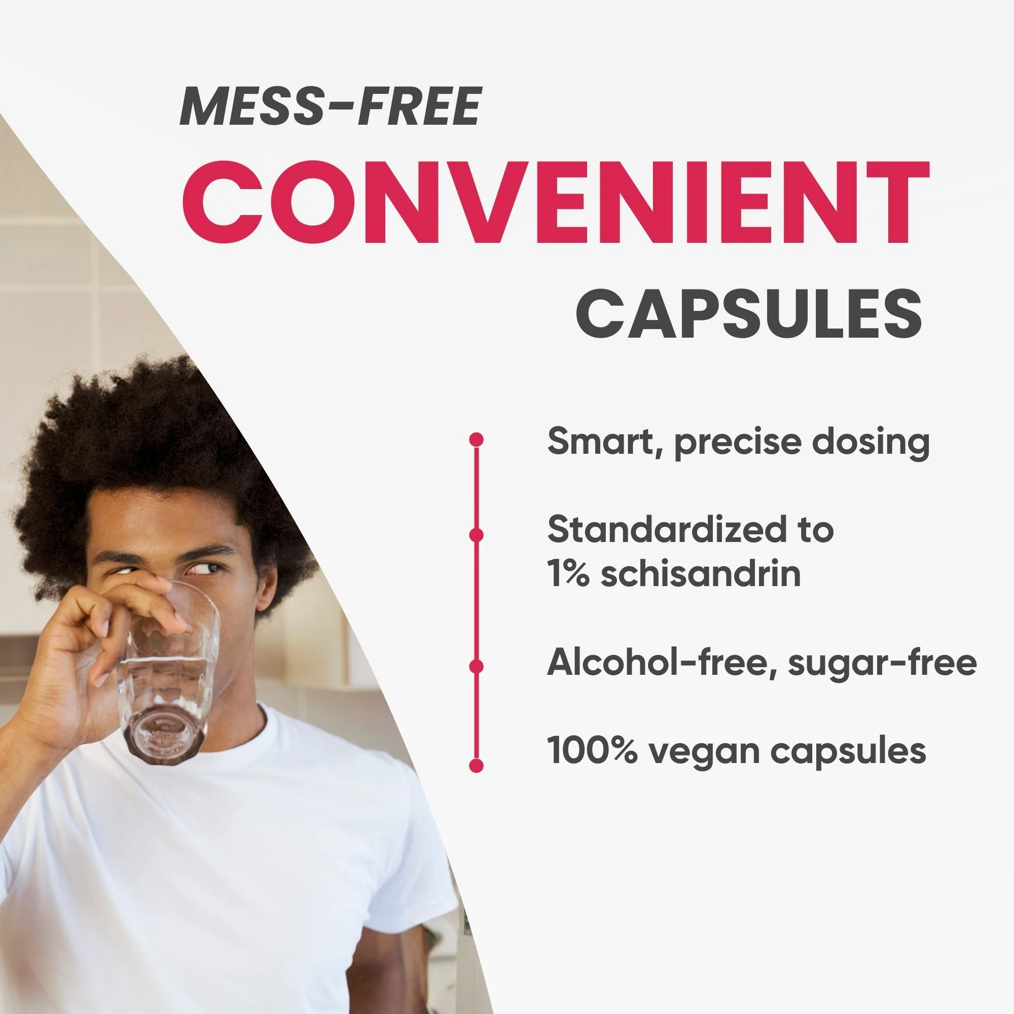 Schisandra Supplement – 90 Capsules | 4:1 Extract – 2,000mg Equivalent Schisandra Berry | Made in Canada - Image 6