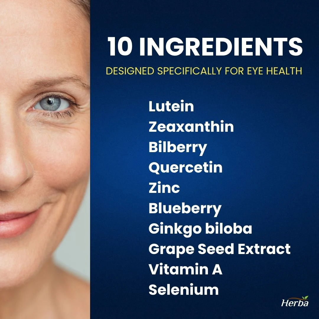 Vision Care Eye Vitamins with Lutein and Zeaxanthin Supplement – 60 Capsules - Image 5